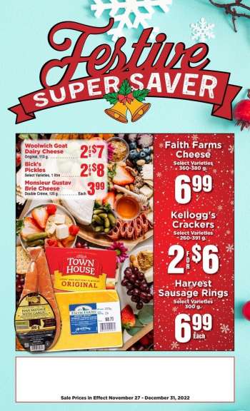 AG Foods Flyer - November 27, 2022 - December 31, 2022.