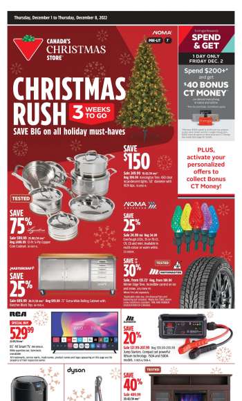 Canadian Tire flyer