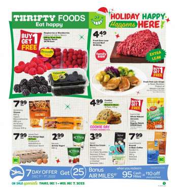 Thrifty Foods Flyer - December 01, 2022 - December 07, 2022.
