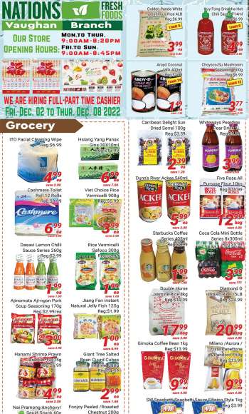 Nations Fresh Foods Flyer - December 02, 2022 - December 08, 2022.