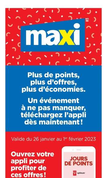 Maxi & Cie Flyer - January 26, 2023 - February 01, 2023.