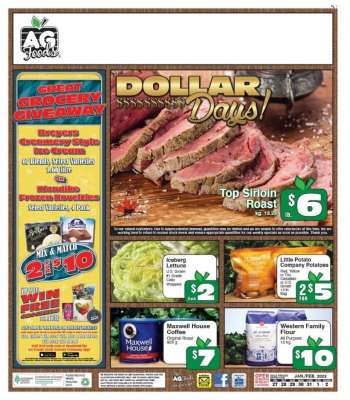 AG Foods Flyer - January 27, 2023 - February 02, 2023.