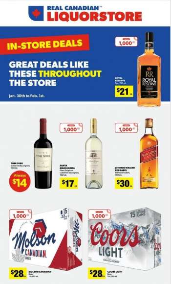 Real Canadian Liquorstore flyer - Weekly Flyer