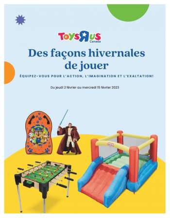 Toys''R''Us Flyer - February 02, 2023 - February 15, 2023.