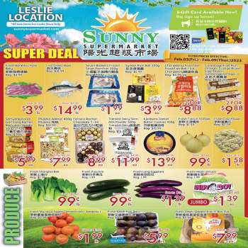 Sunny Foodmart flyer