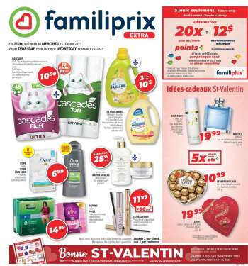 Familiprix Extra Flyer - February 09, 2023 - February 15, 2023.