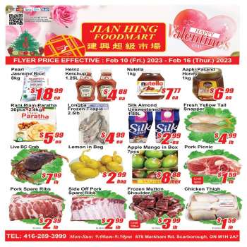 Jian Hing Supermarket Flyer - February 10, 2023 - February 16, 2023.