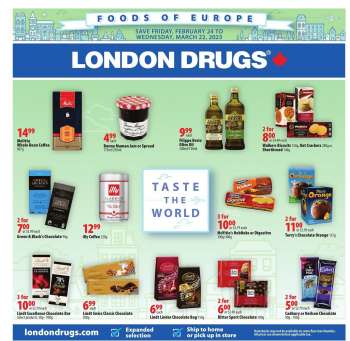London Drugs Flyer - February 24, 2023 - March 22, 2023.