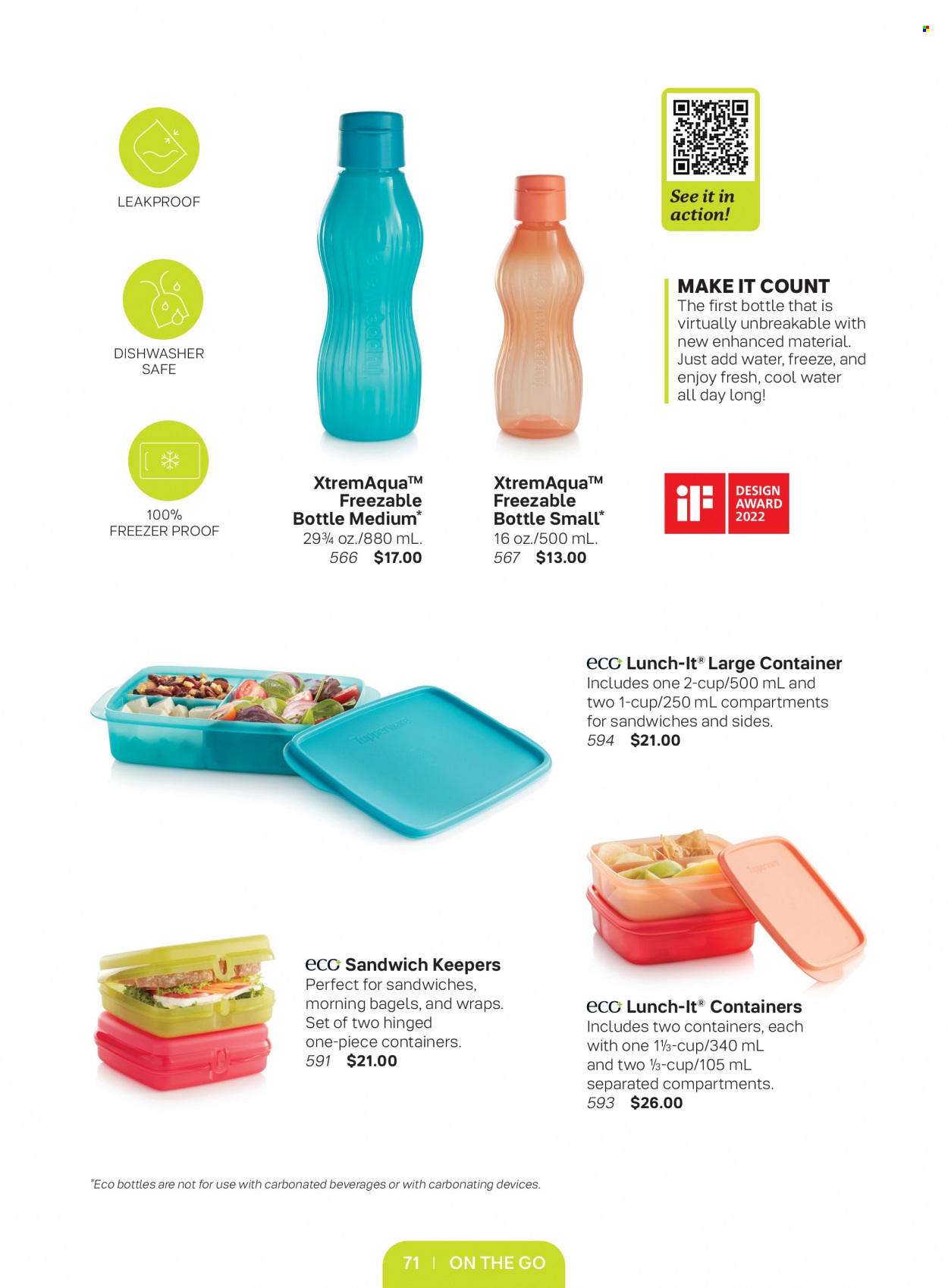 Circulaire Tupperware . Page 71.