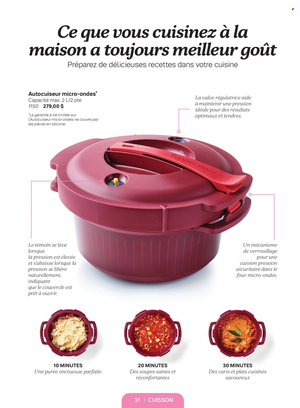 Circulaire Tupperware . Page 31.