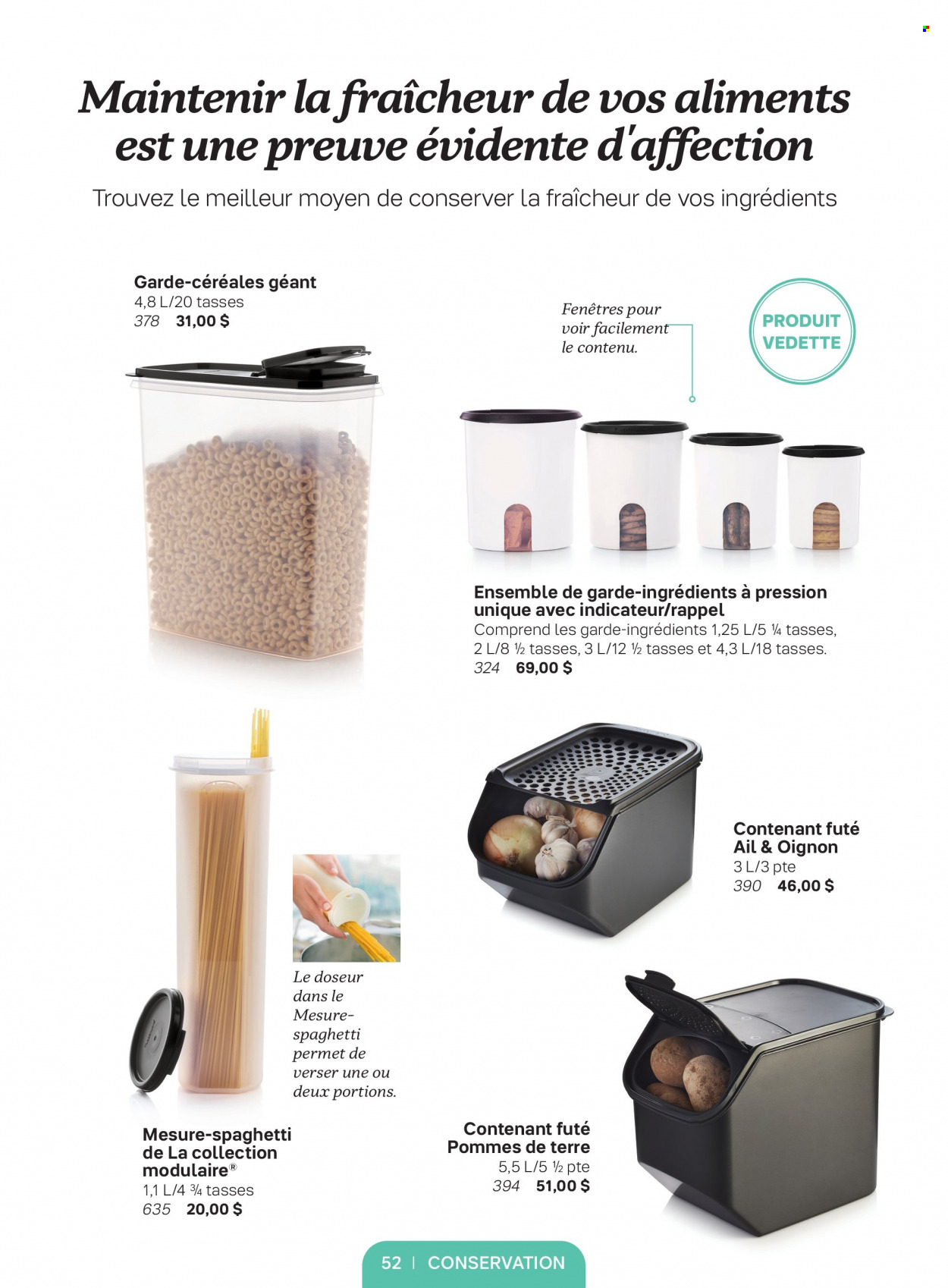 Circulaire Tupperware . Page 52.
