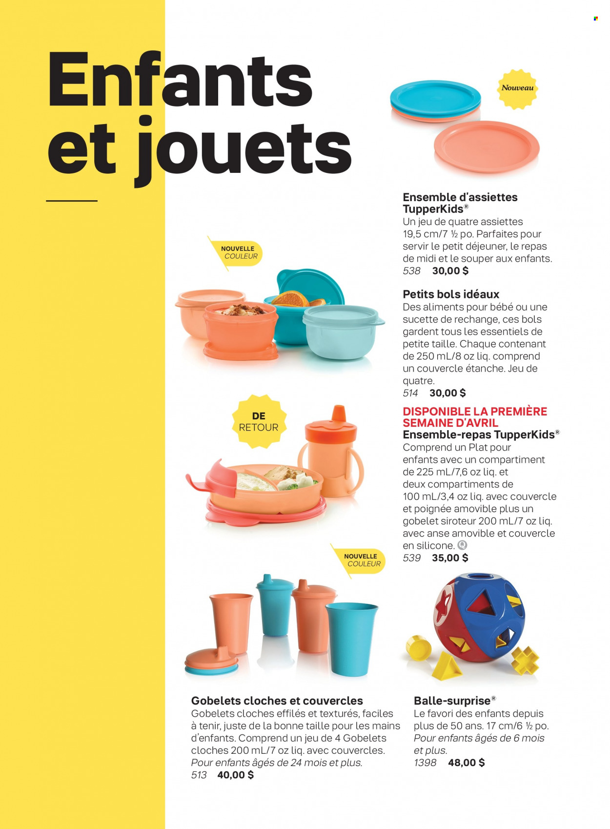Circulaire Tupperware . Page 72.