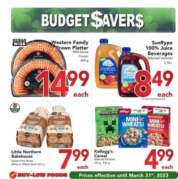 Buy-Low Foods Flyer - March 01, 2023 - March 31, 2023.