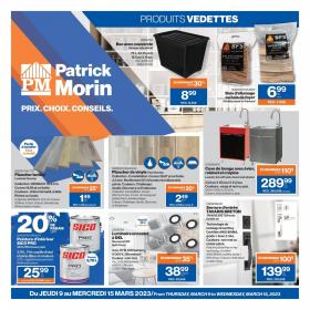Patrick Morin - Weekly flyer