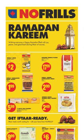 No Frills flyer - Ramadan Kareem