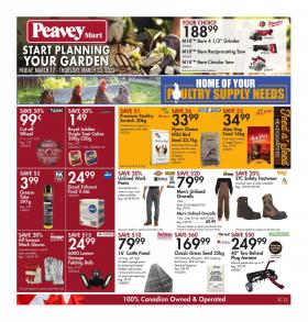 Peavey Mart - Start Planning Your Garden