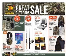 Bass Pro Shops - Great Outdoors Sale