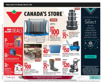 Canadian Tire Vaughan flyers