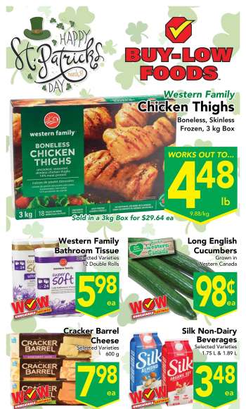 Buy-Low Foods Surrey flyers