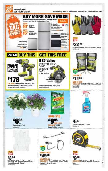 The Home Depot Cambridge flyers