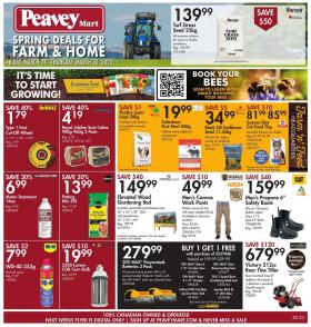 Peavey Mart - Spring Deals
