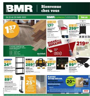 BMR Laval flyers