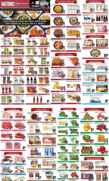 NATIONS FRESH FOODS flyer