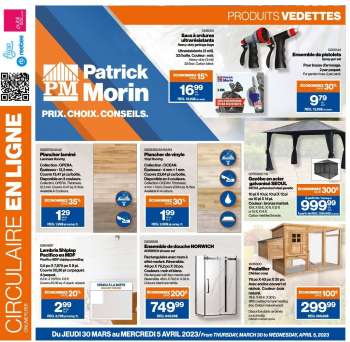 Patrick Morin flyer - Weekly flyer