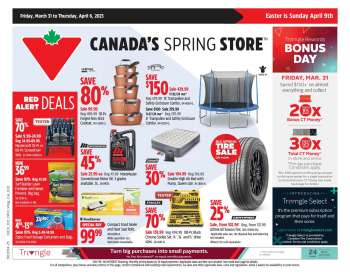 Canadian Tire Mississauga flyers