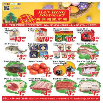 Jian Hing Supermarket Scarborough flyers