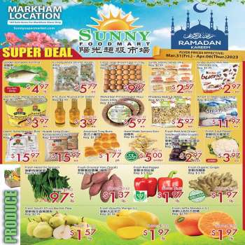 Sunny Foodmart Markham flyers