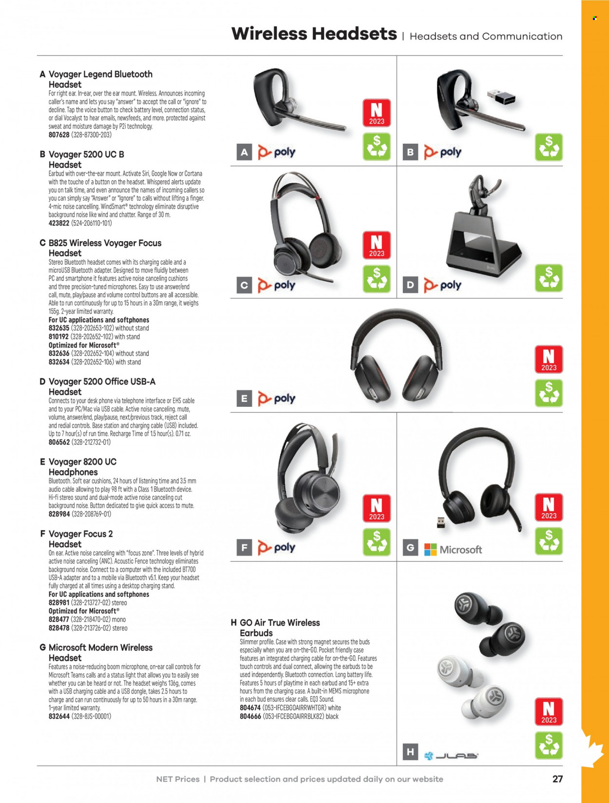 thumbnail - Hamster Flyer - Sales products - phone, smartphone, charging stand, computer, hi-fi, microphone, headset, headphones, earbuds, adapter. Page 29.