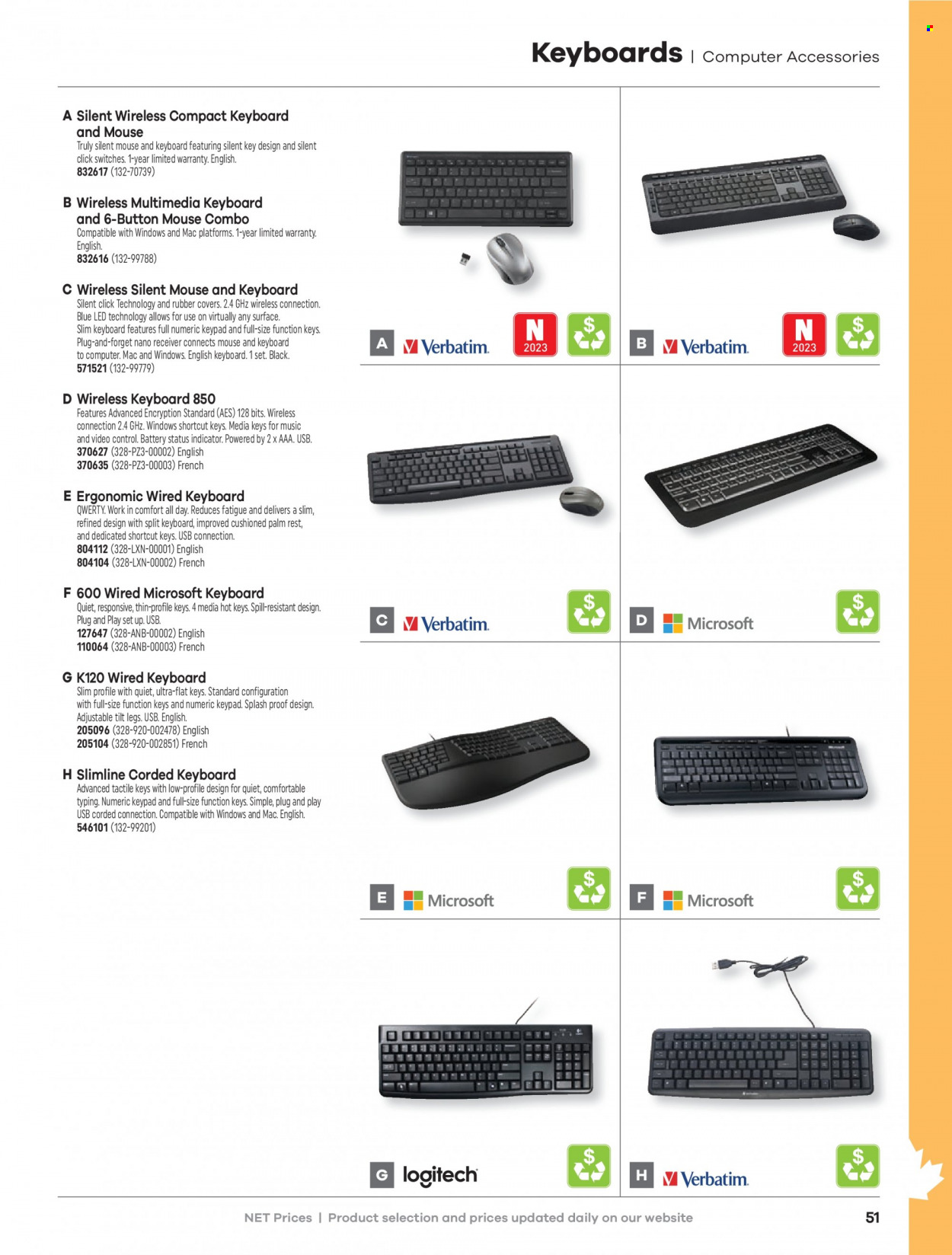 thumbnail - Hamster Flyer - Sales products - eraser, computer, mouse, receiver, keyboard. Page 53.