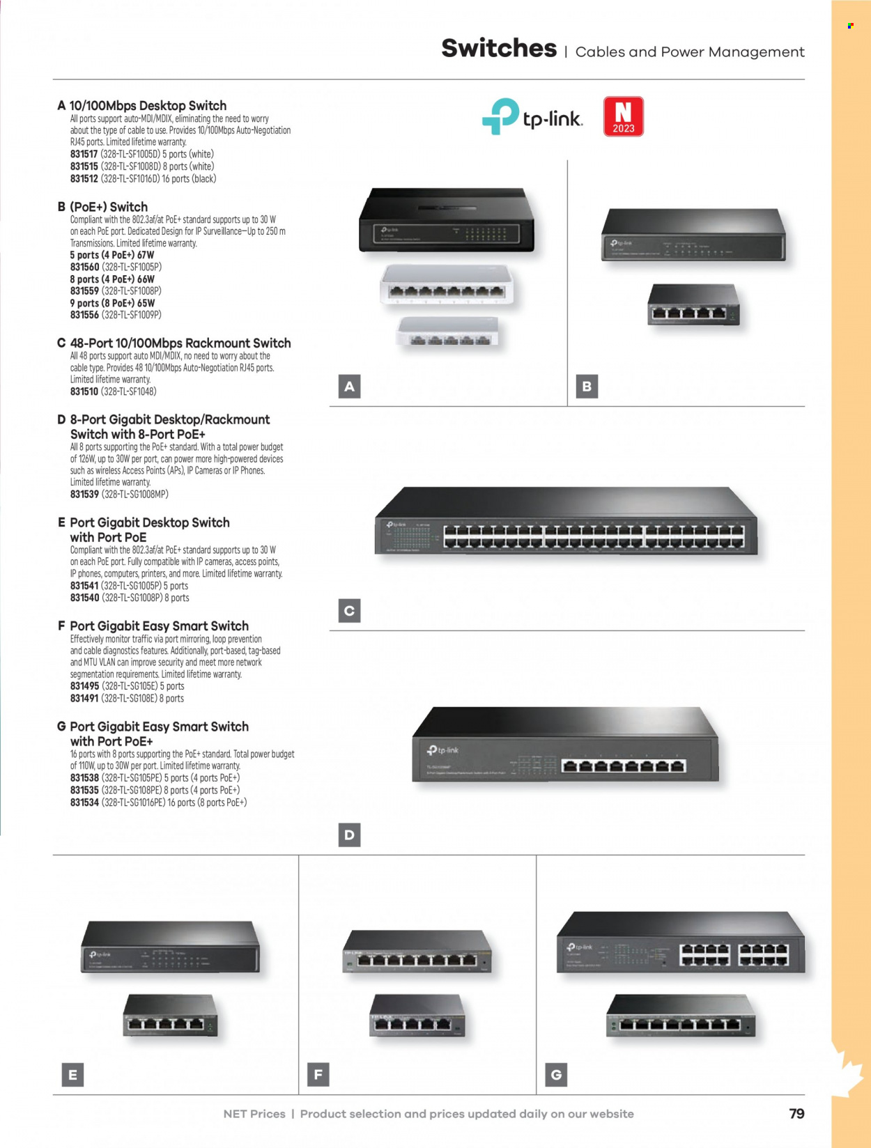 thumbnail - Hamster Flyer - Sales products - monitor, printer, camera. Page 81.
