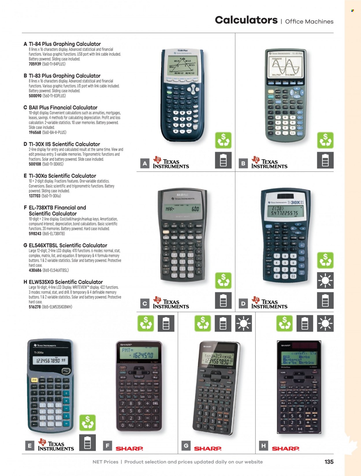 thumbnail - Hamster Flyer - Sales products - calculator. Page 137.