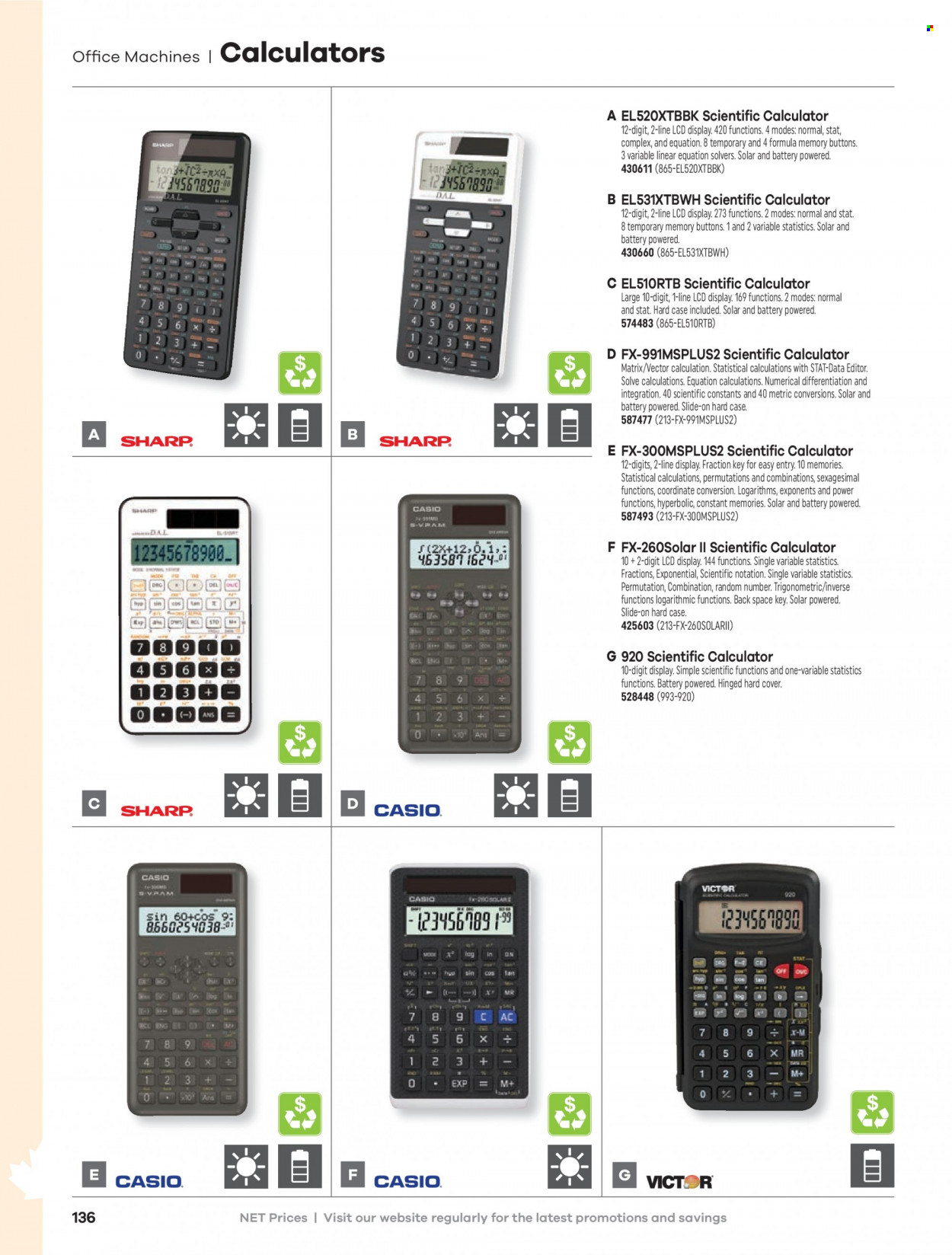 thumbnail - Hamster Flyer - Sales products - calculator. Page 138.