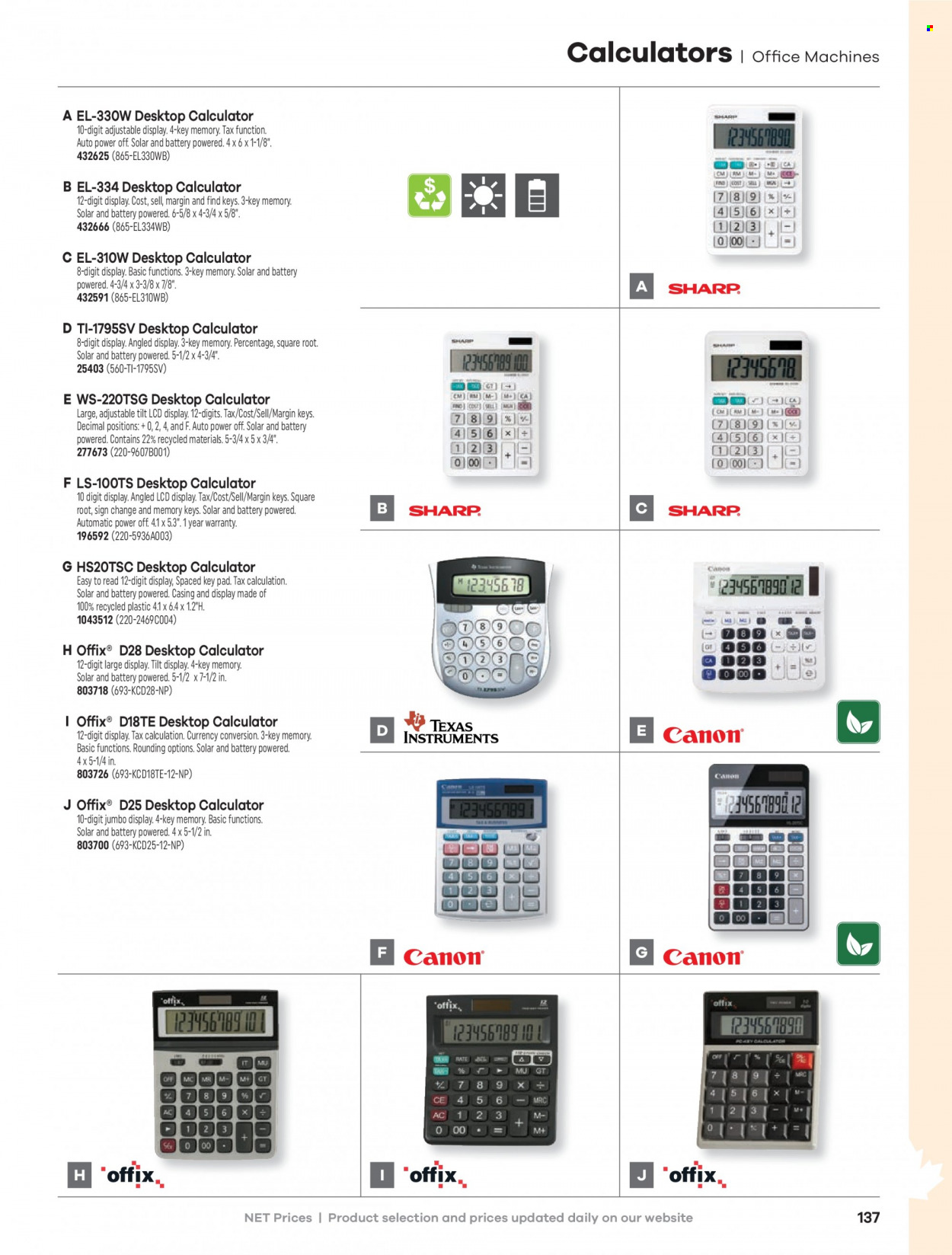 thumbnail - Hamster Flyer - Sales products - calculator. Page 139.