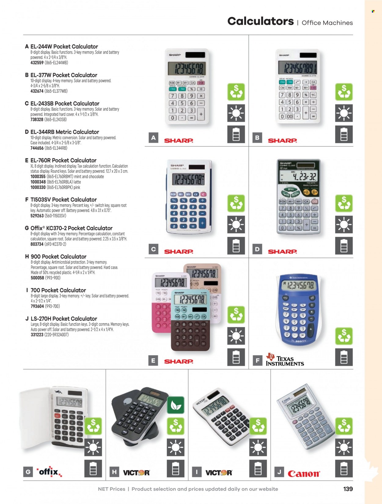 thumbnail - Hamster Flyer - Sales products - calculator. Page 141.