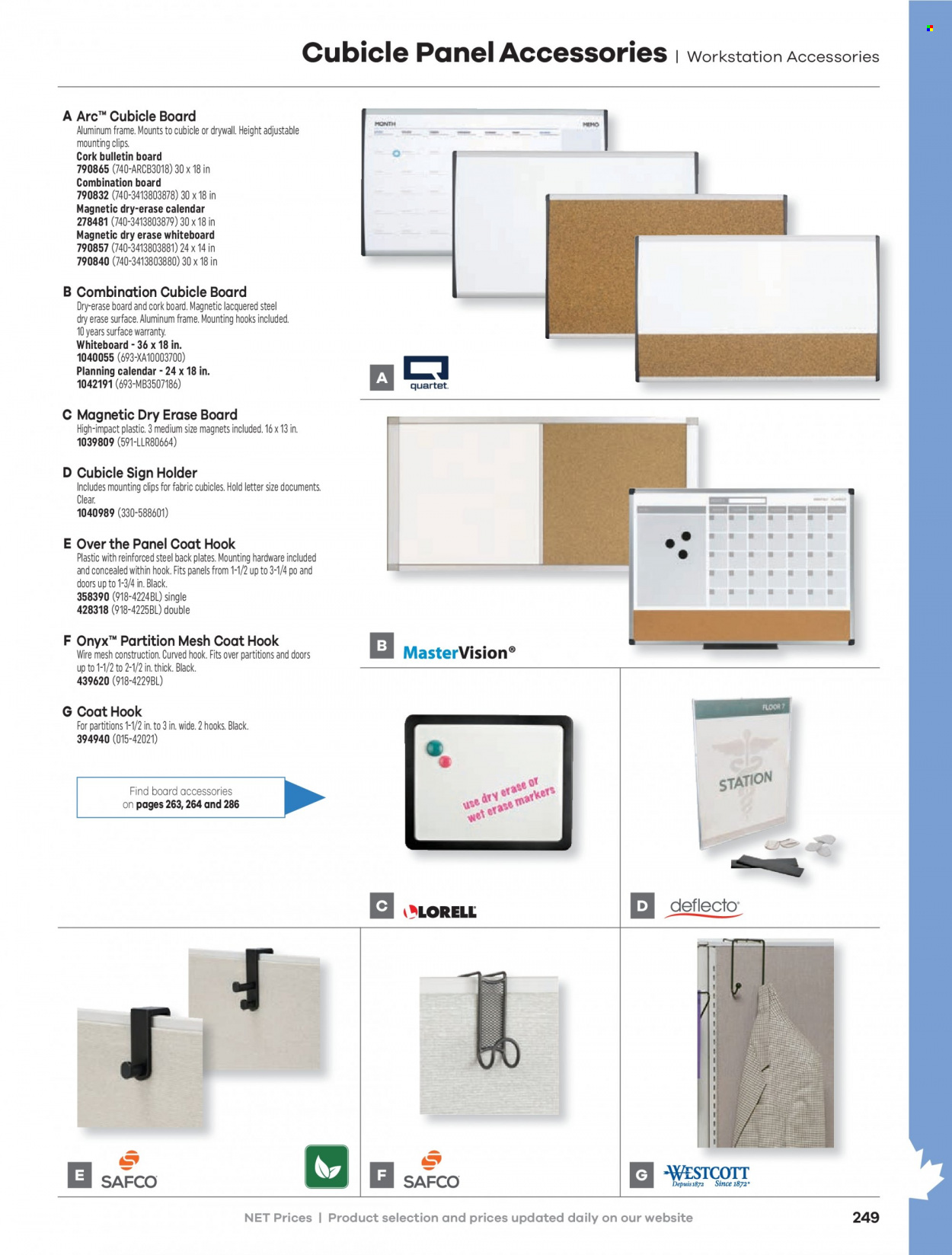 thumbnail - Hamster Flyer - Sales products - calendar, holder, whiteboard. Page 251.