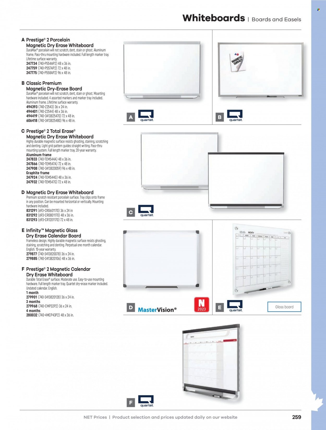 thumbnail - Hamster Flyer - Sales products - calendar, whiteboard, marker. Page 261.