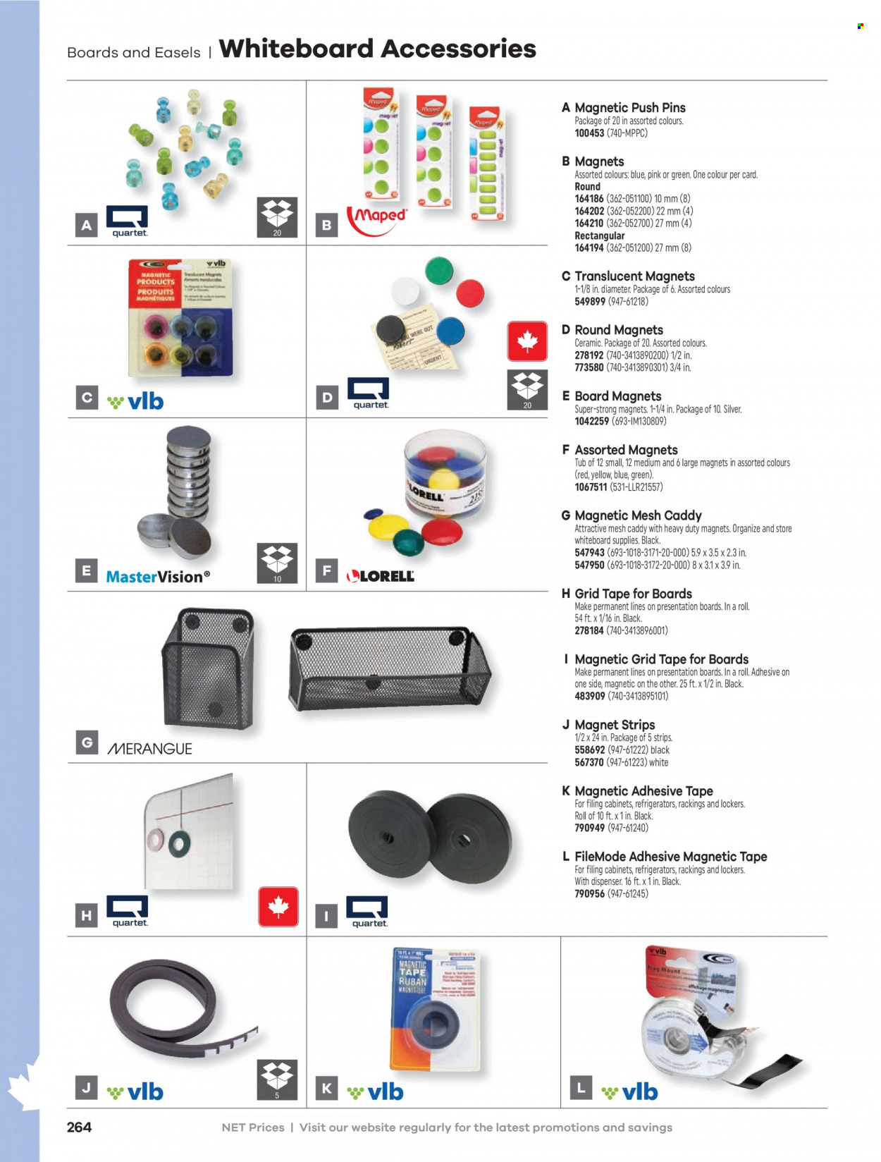 thumbnail - Hamster Flyer - Sales products - pin, pen, whiteboard, push pins. Page 266.