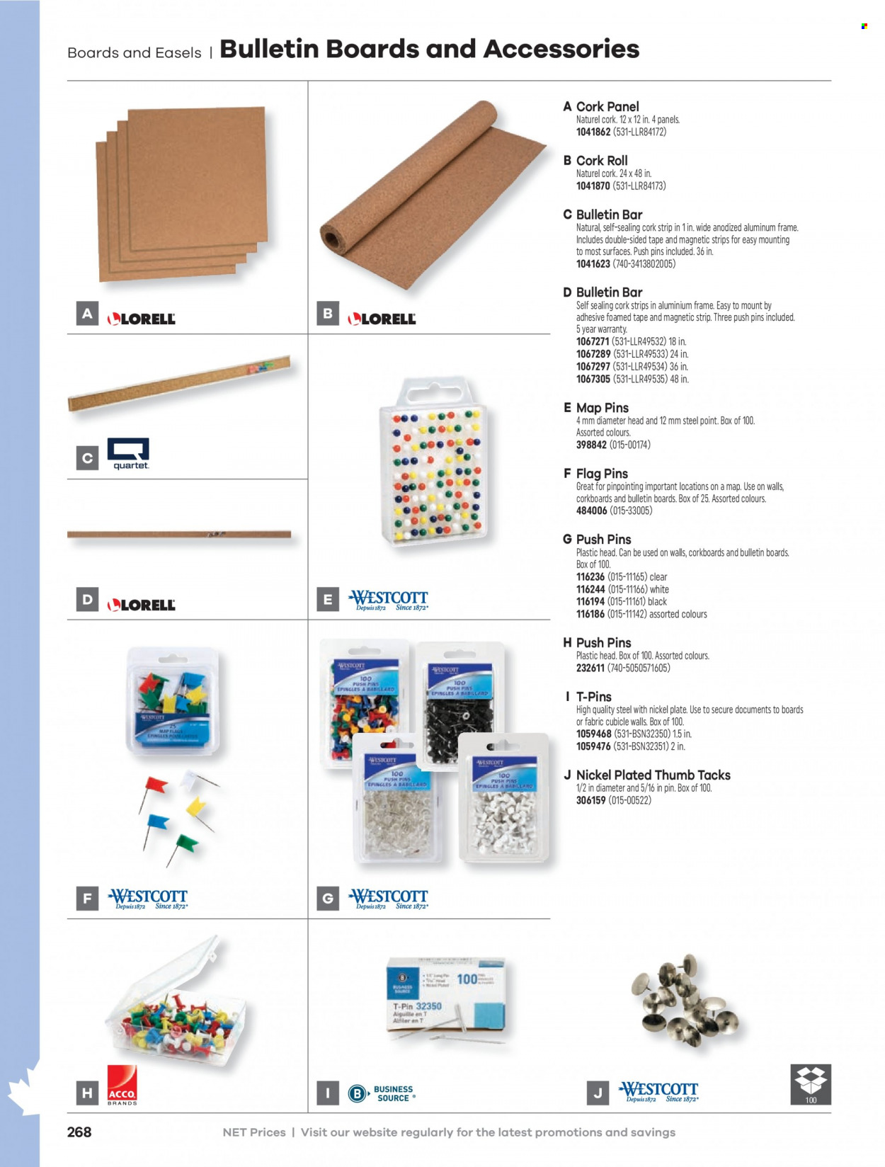 thumbnail - Hamster Flyer - Sales products - pin, whiteboard, marker, push pins, pencil, tripod. Page 270.