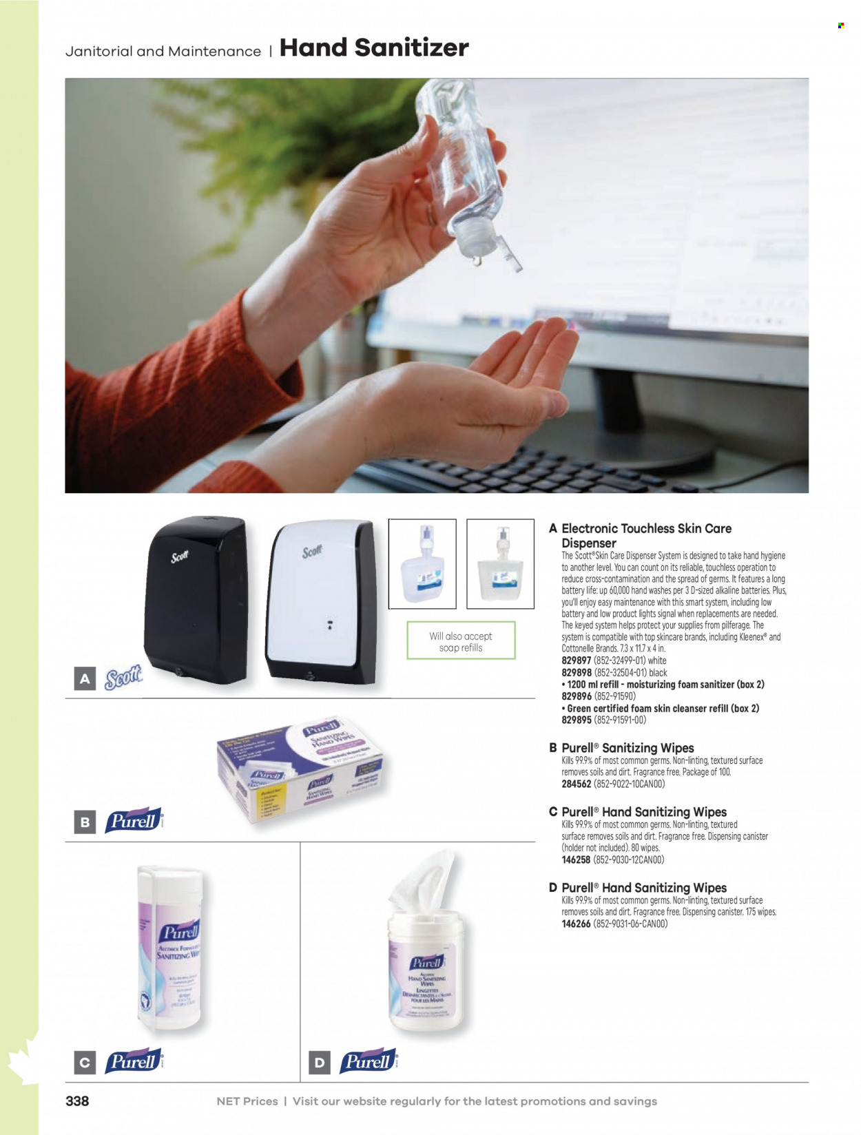 thumbnail - Hamster Flyer - Sales products - wipes, antiseptic wipes, Scott, hand sanitizer. Page 340.
