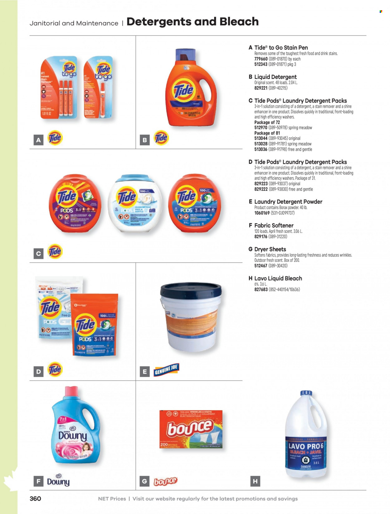 thumbnail - Hamster Flyer - Sales products - bleach, stain remover, pen, detergent. Page 362.