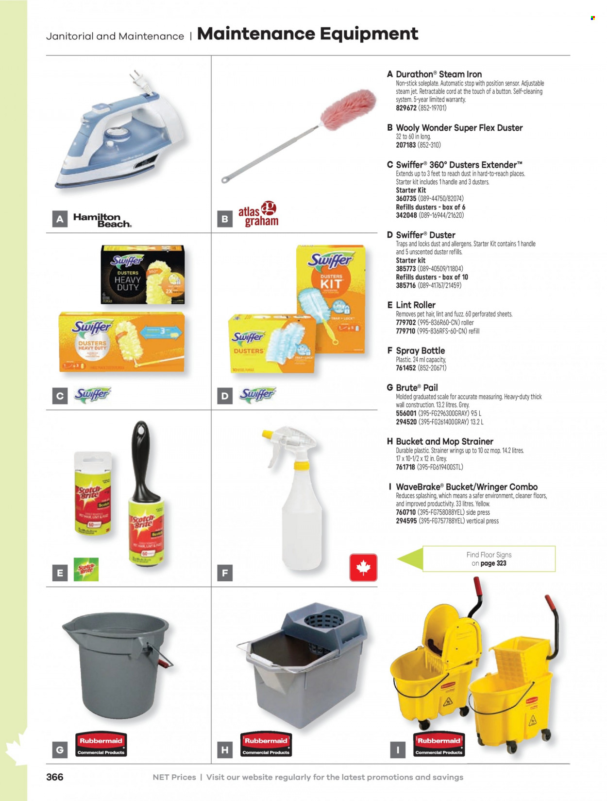 thumbnail - Hamster Flyer - Sales products - cleaner, Swiffer, mop, duster, lint roller. Page 368.