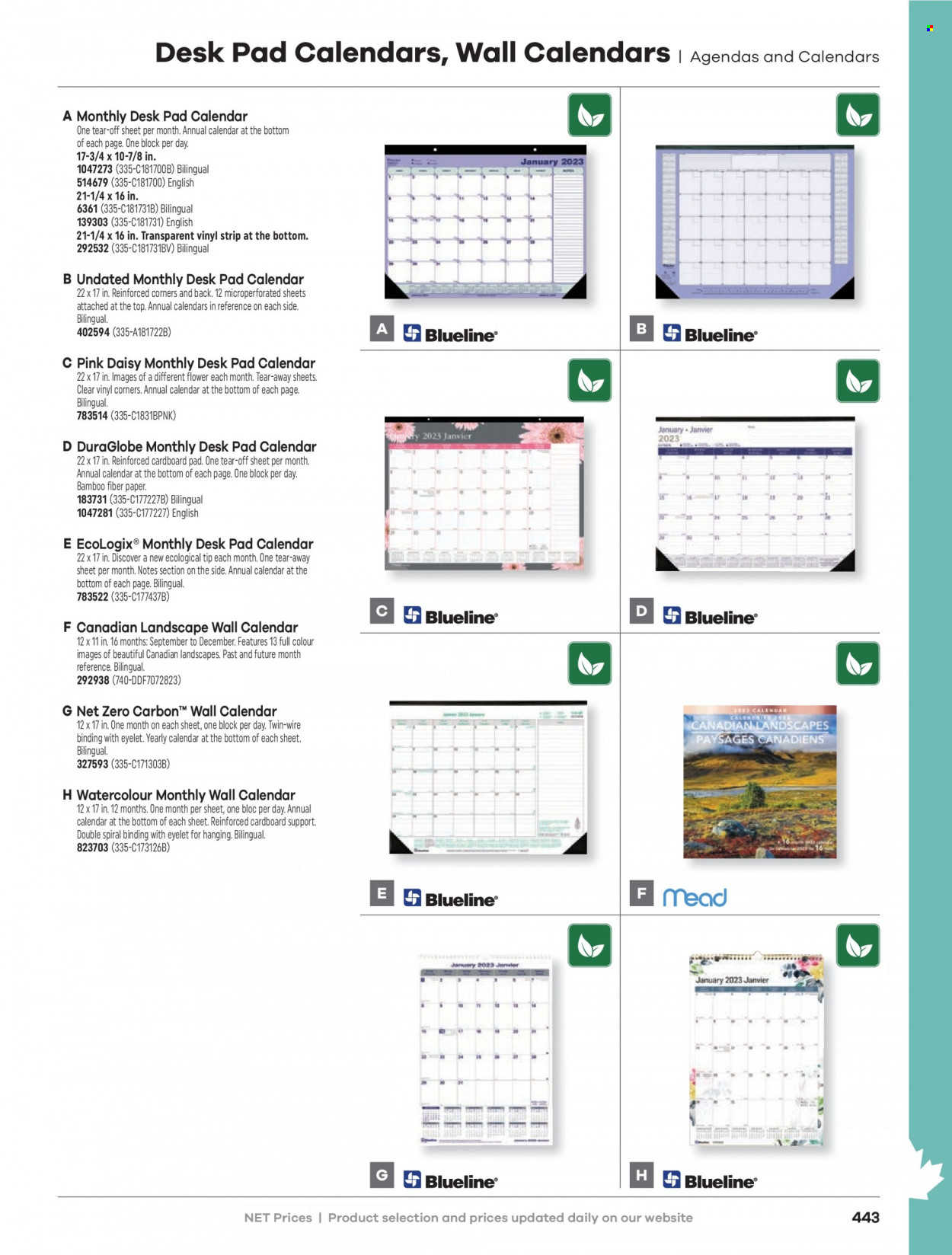 thumbnail - Hamster Flyer - Sales products - calendar, deco strips, paper, watercolour. Page 445.