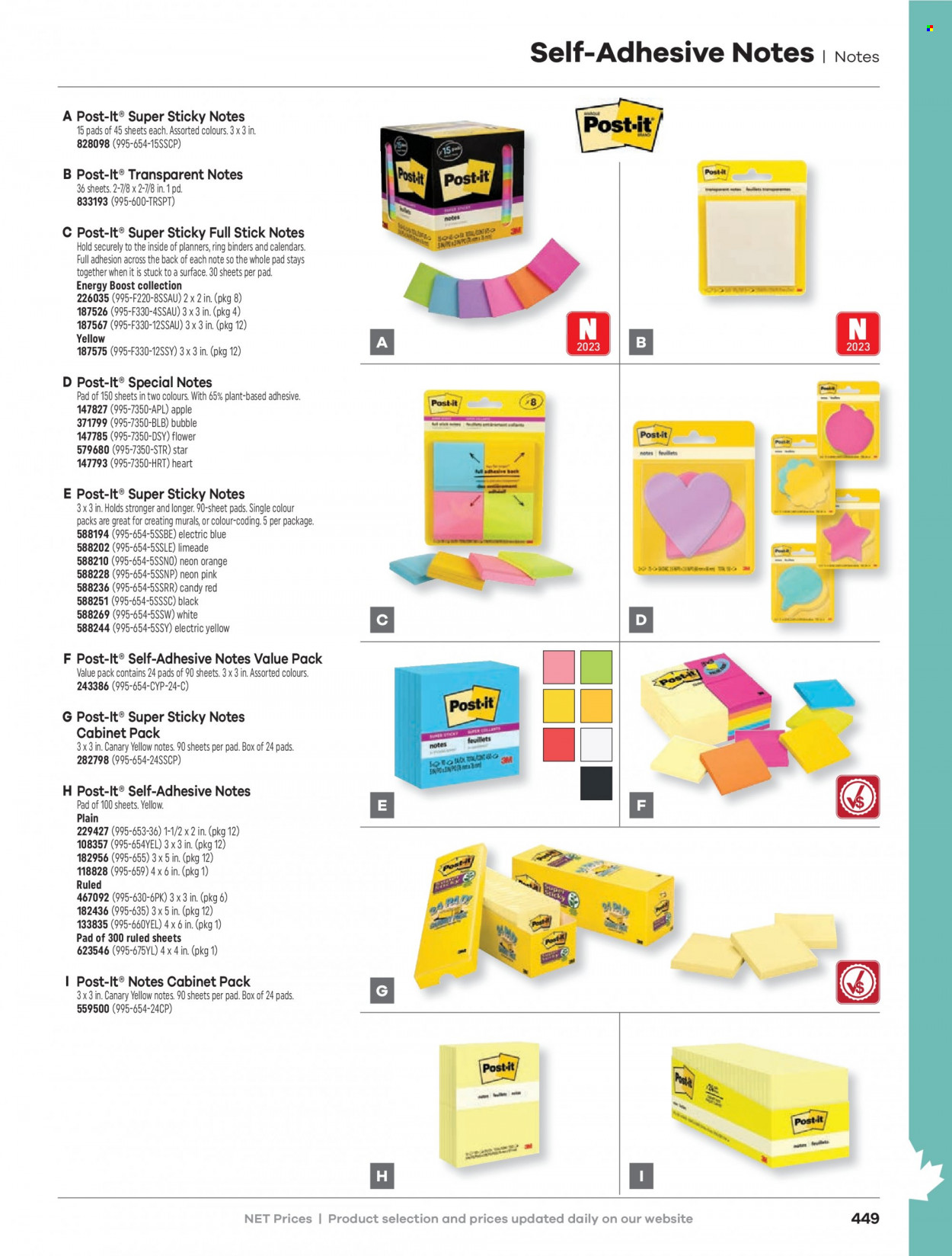 thumbnail - Hamster Flyer - Sales products - Apple, ring binder, deco strips, Post-It. Page 451.