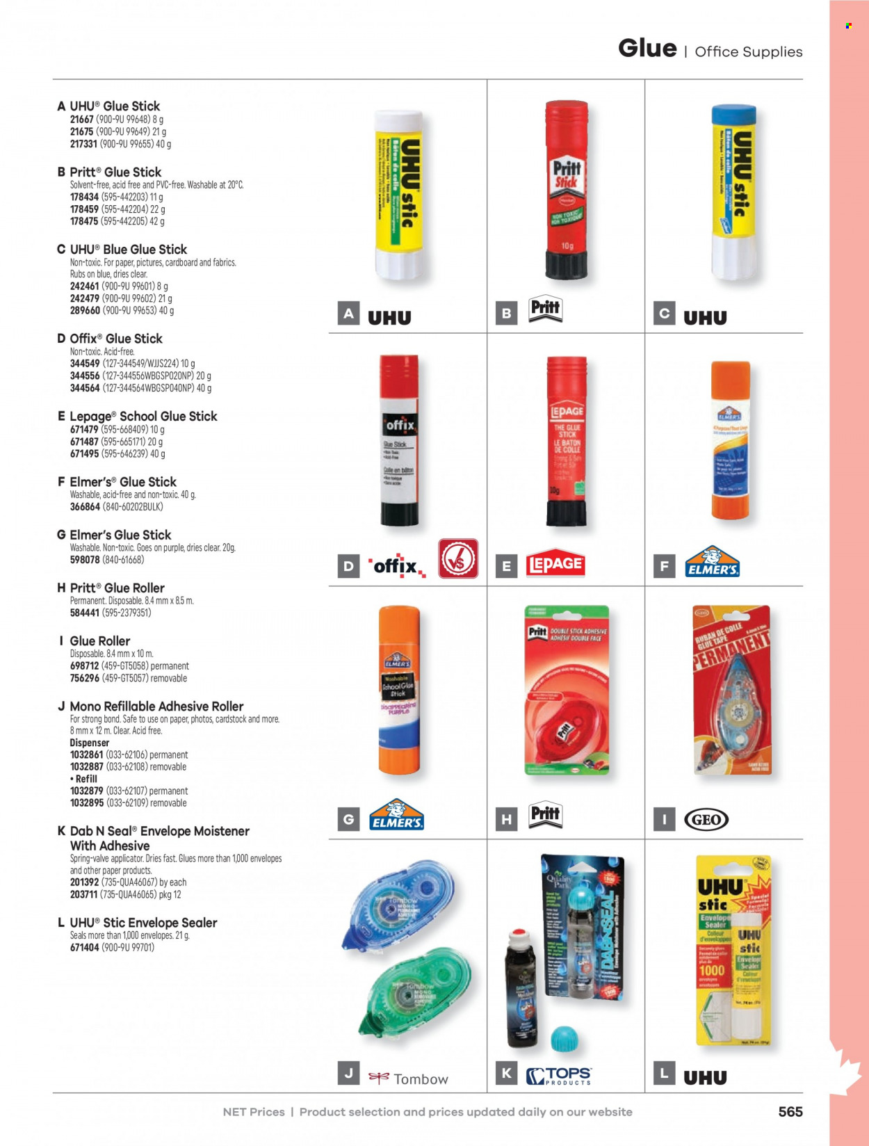 thumbnail - Hamster Flyer - Sales products - glue, glue stick, envelope, paper. Page 567.
