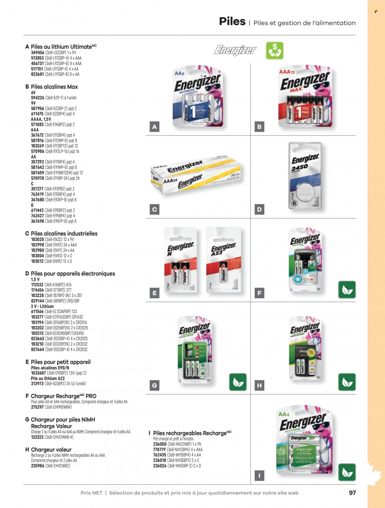 thumbnail - Hamster Flyer - Sales products - battery, aa batteries, Energizer. Page 99.