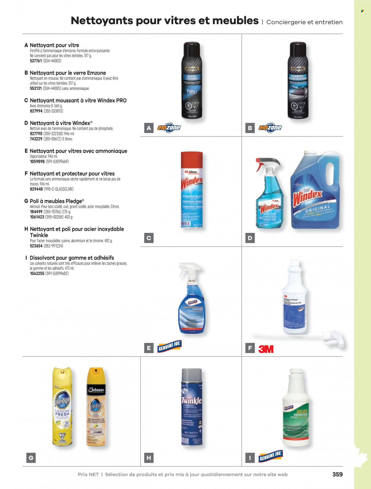 thumbnail - Hamster Flyer - Sales products - Windex, Pledge. Page 361.